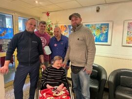 Spende der Firma Vulkan an die Wohnstätte 1  