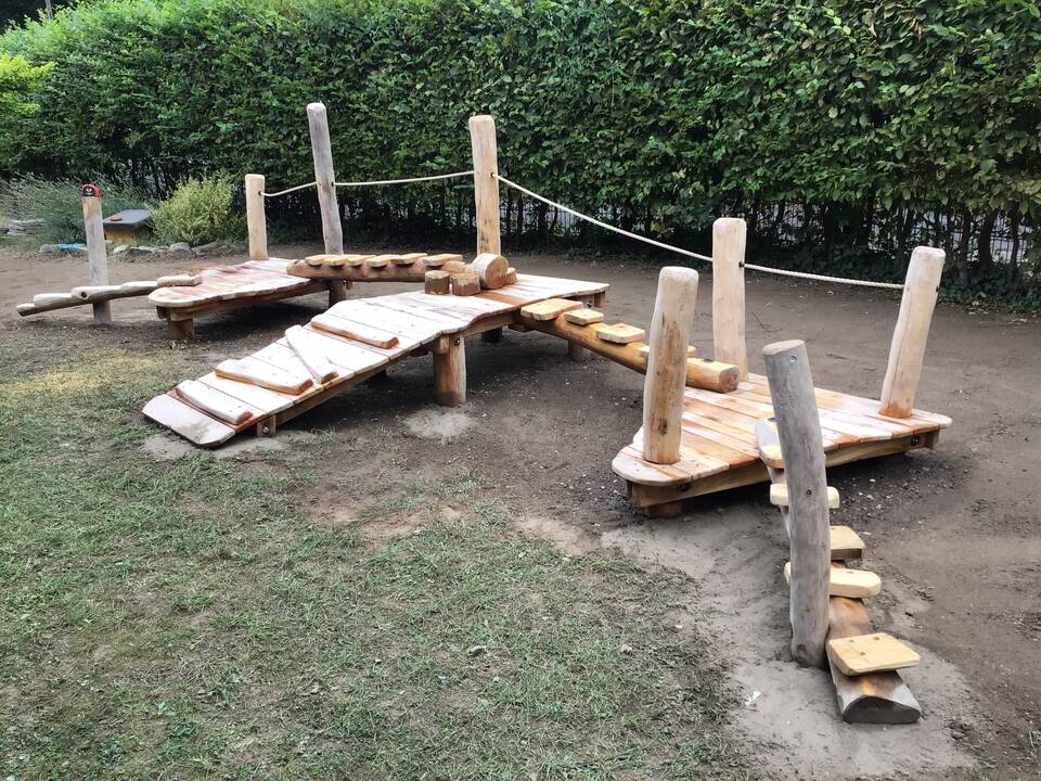 Ein neuer Laufpacour.