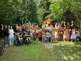 Fritz zu Besuch im Regenbogenland