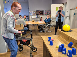 Spontaner Indoor-Spaß in der Tagesstruktur