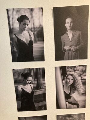 schwarz weiss Fotos von Frauen