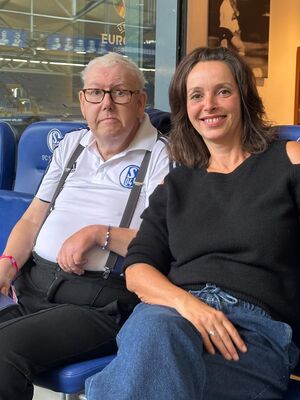 Gäste in der Loge.