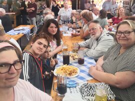 Vereinsabend „Treff im Zelt“ auf der Cranger Kirmes