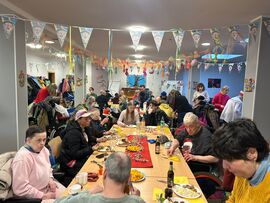 Karnevalisten zu Gast in der Tagesstruktur